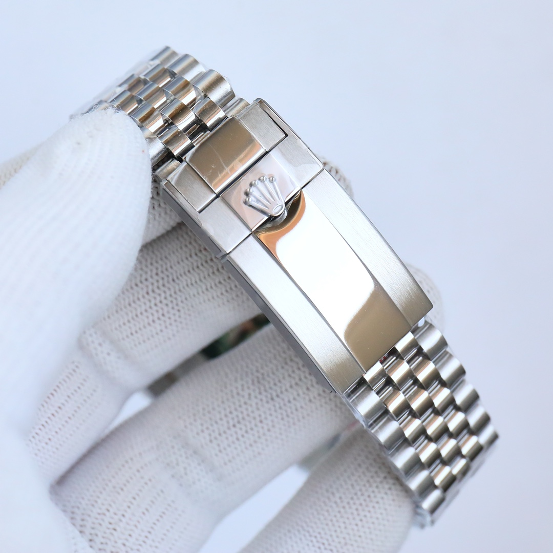 個性的な ロレックス gmt マスター 2 買取 価格偽物 ウォッチ 夜光 防水 スチールバンド 上質 メンズ ブルー_7