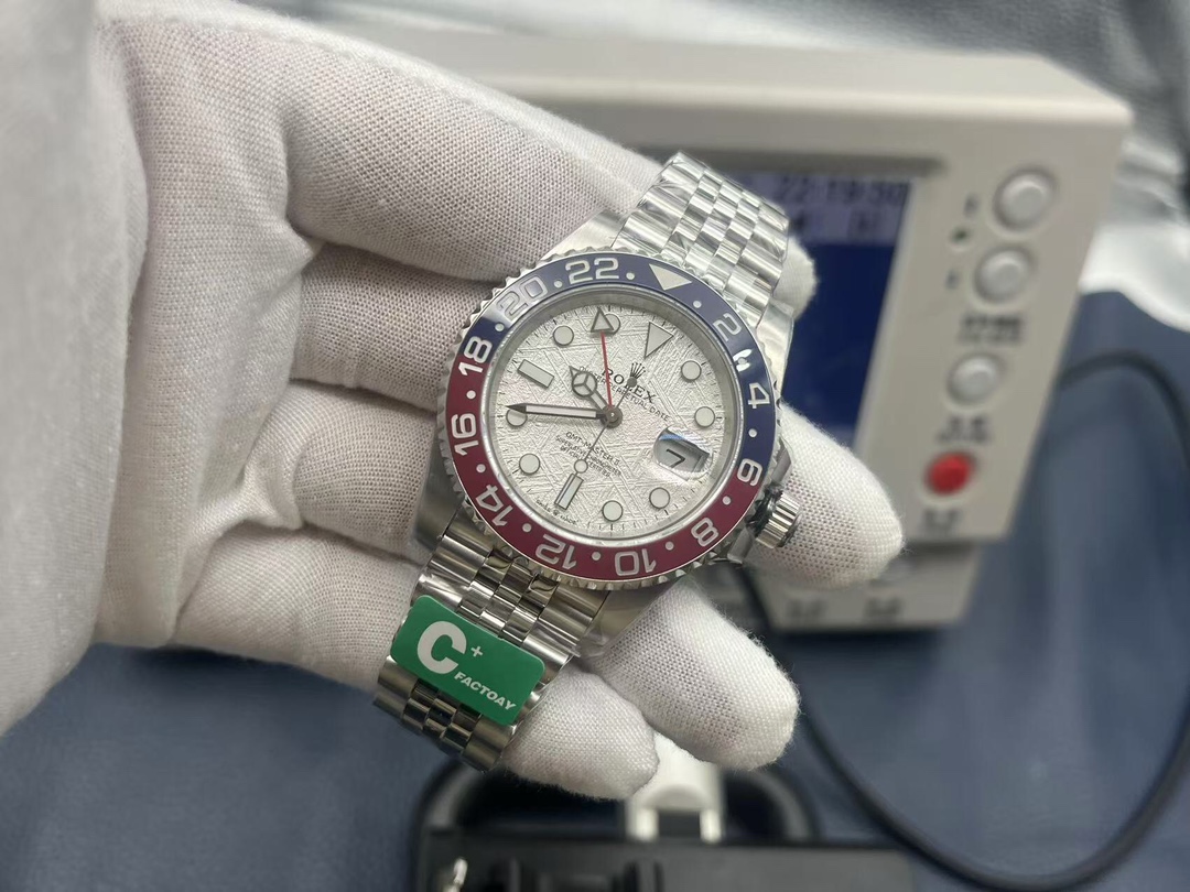 ROLEX gmt マスター 2 買取 相場激安通販 ウォッチ 夜光 防水 スチールバンド 上質 メンズ ホワイト_3