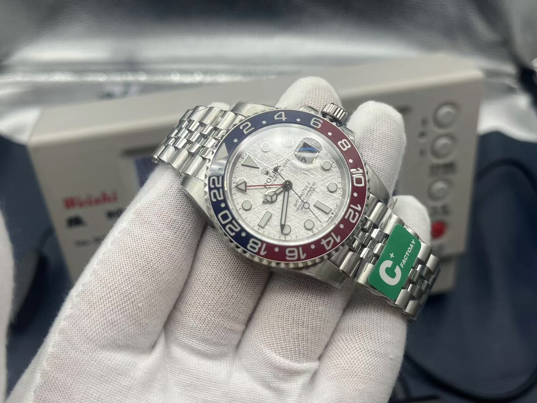 ROLEX gmt マスター 2 買取 相場激安通販 ウォッチ 夜光 防水 スチールバンド 上質 メンズ ホワイト_4