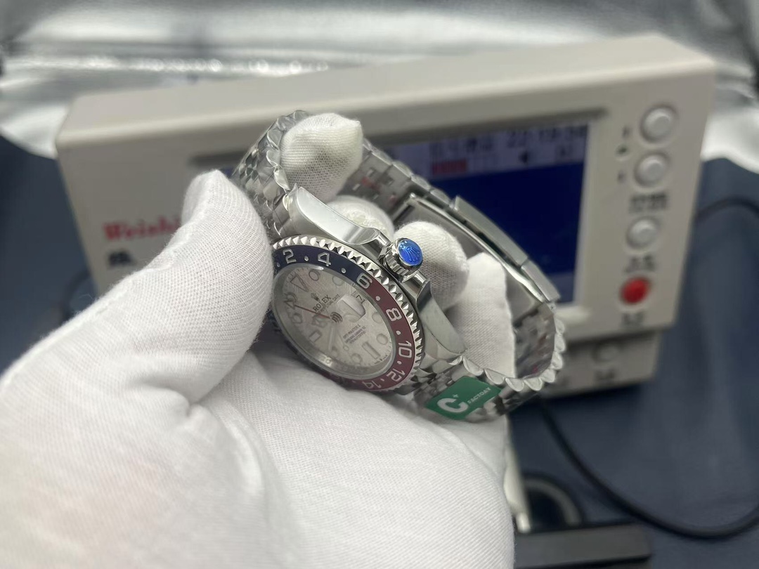 ROLEX gmt マスター 2 買取 相場激安通販 ウォッチ 夜光 防水 スチールバンド 上質 メンズ ホワイト_6