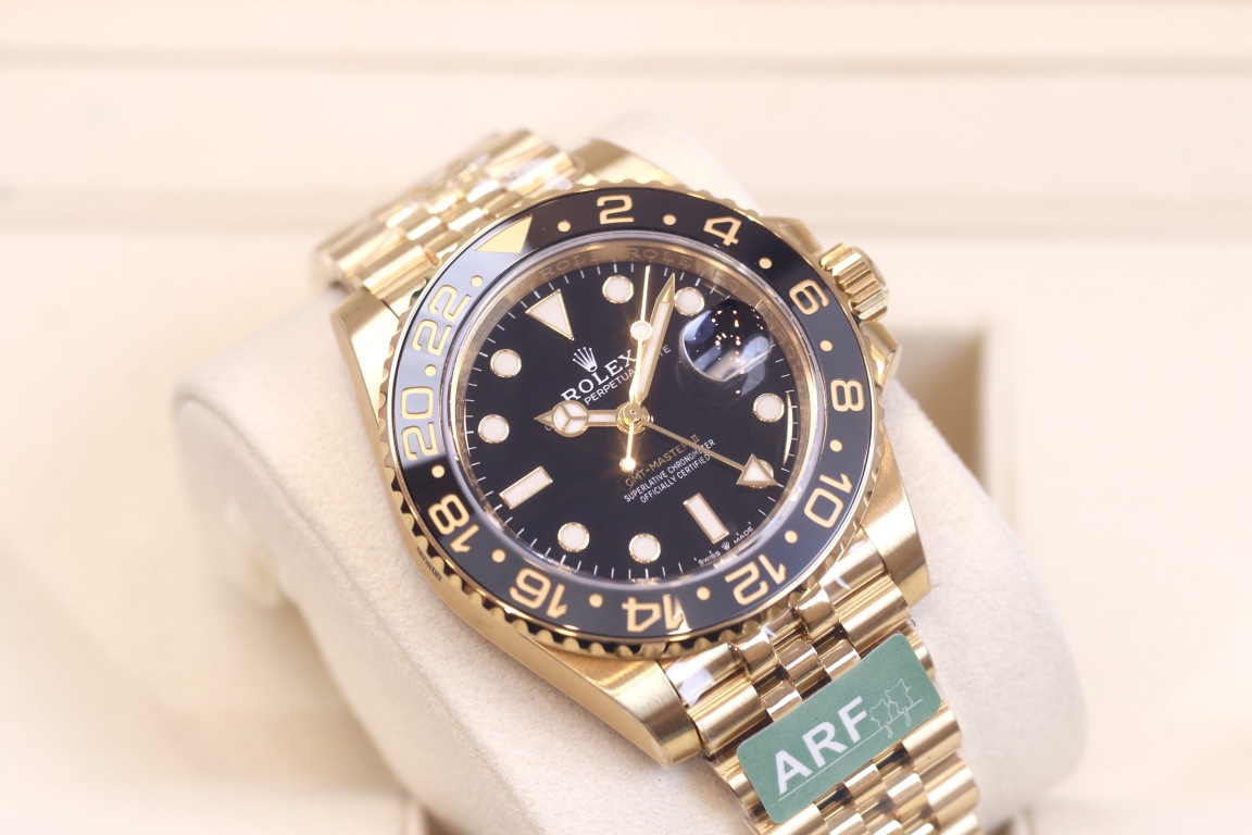 ROLEX gmt マスター 2 ペプシ 買取偽物 夜光 防水 ウォッチ スチールバンド アップル品 ブラック_2