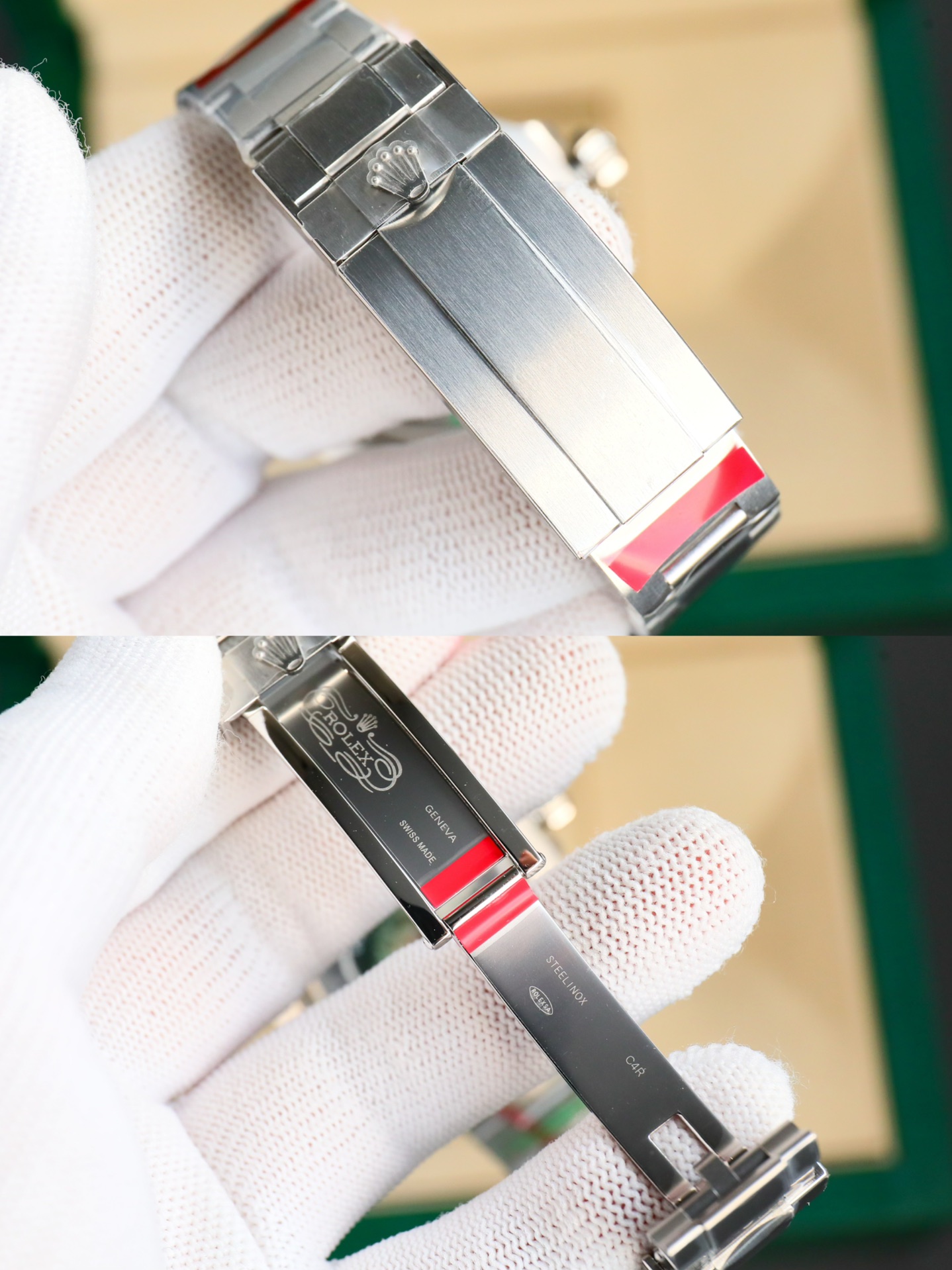 大得価のロレックス腕時計 値段偽物 ファッション感  防水 ウォッチ 高品質 シードゥエラー グリーン_8