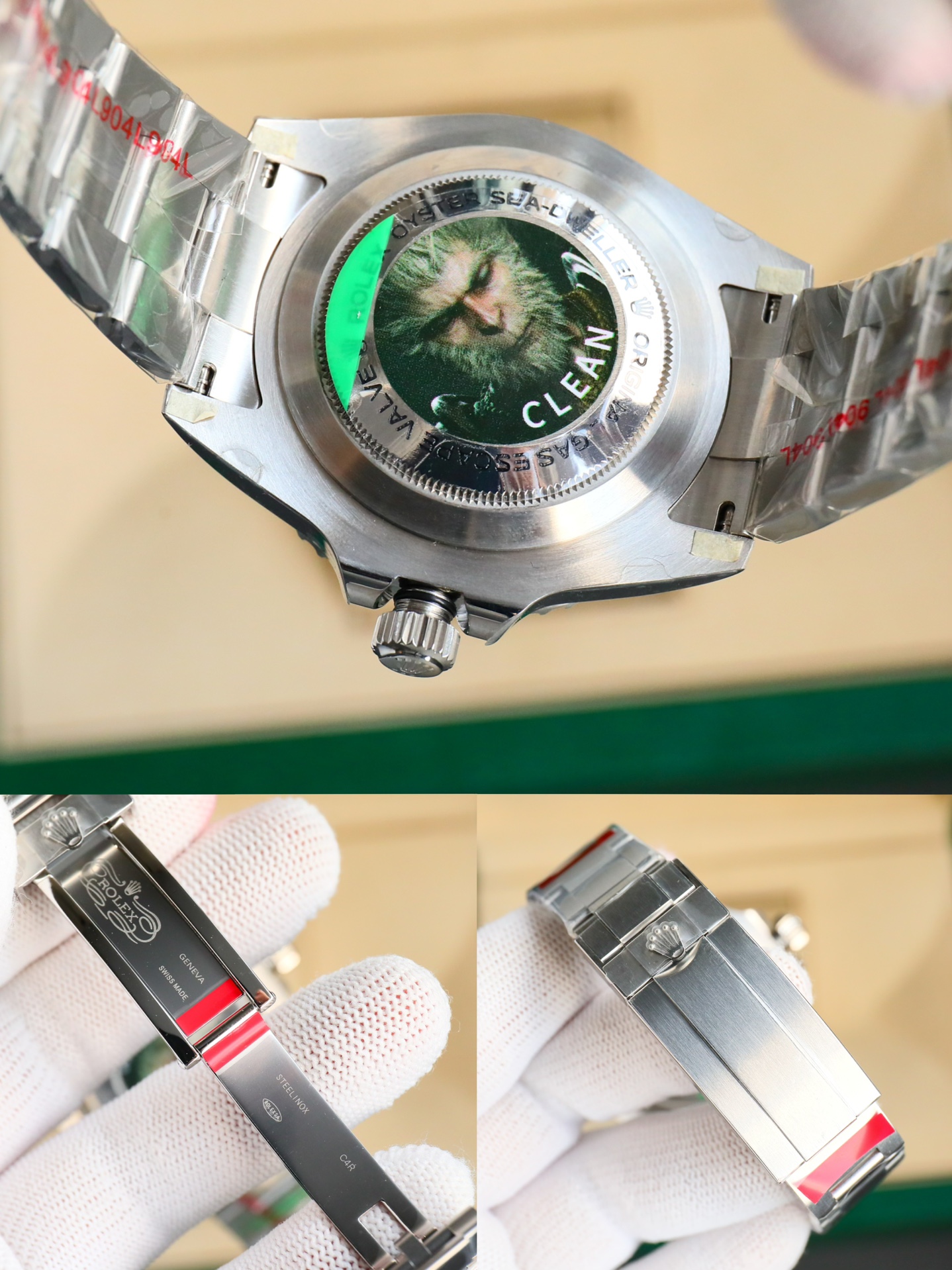 大人気でお買い得なロレックス時計裏側スーパーコピー 防水 ウォッチ 高品質 シードゥエラー ブラック_8