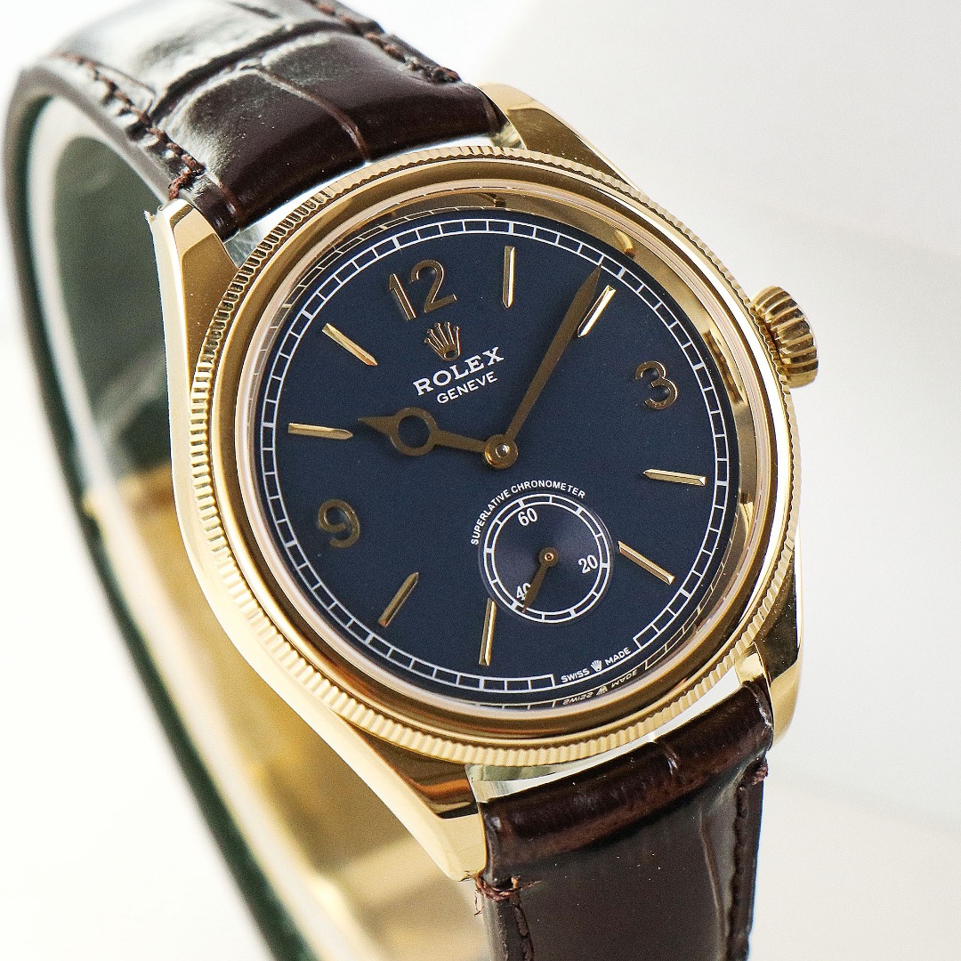 最新到着‼ Rolex 1908 ロレックス オイスター パーペチュアル 39mm偽物 ウォッチ 腕時計 防水 ブラック_3