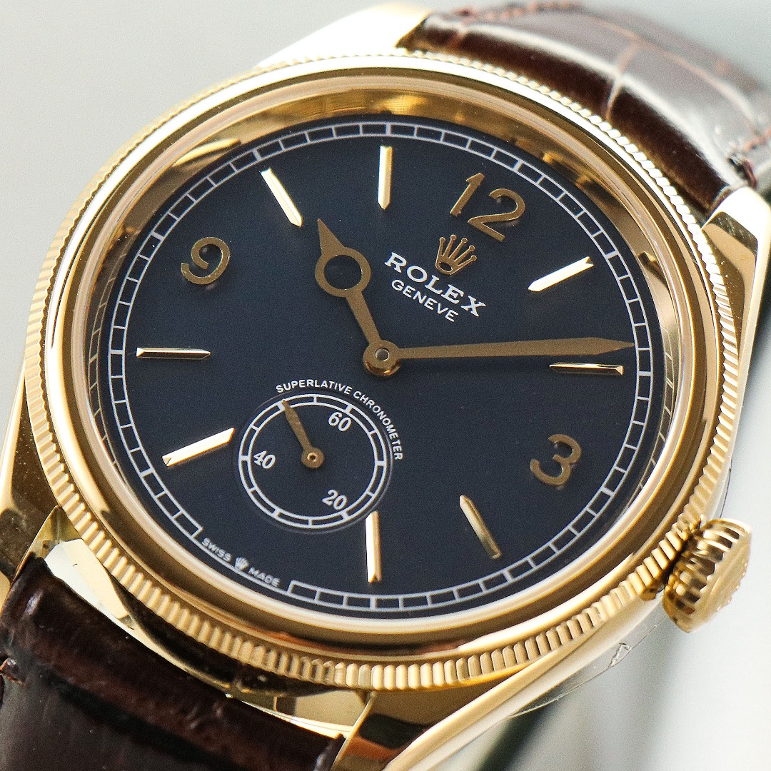 最新到着‼ Rolex 1908 ロレックス オイスター パーペチュアル 39mm偽物 ウォッチ 腕時計 防水 ブラック_5