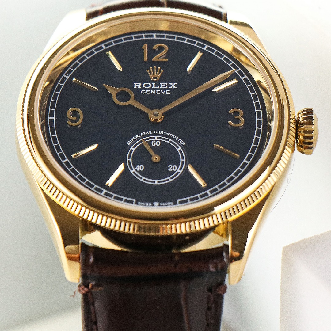 最新到着‼ Rolex 1908 ロレックス オイスター パーペチュアル 39mm偽物 ウォッチ 腕時計 防水 ブラック_6