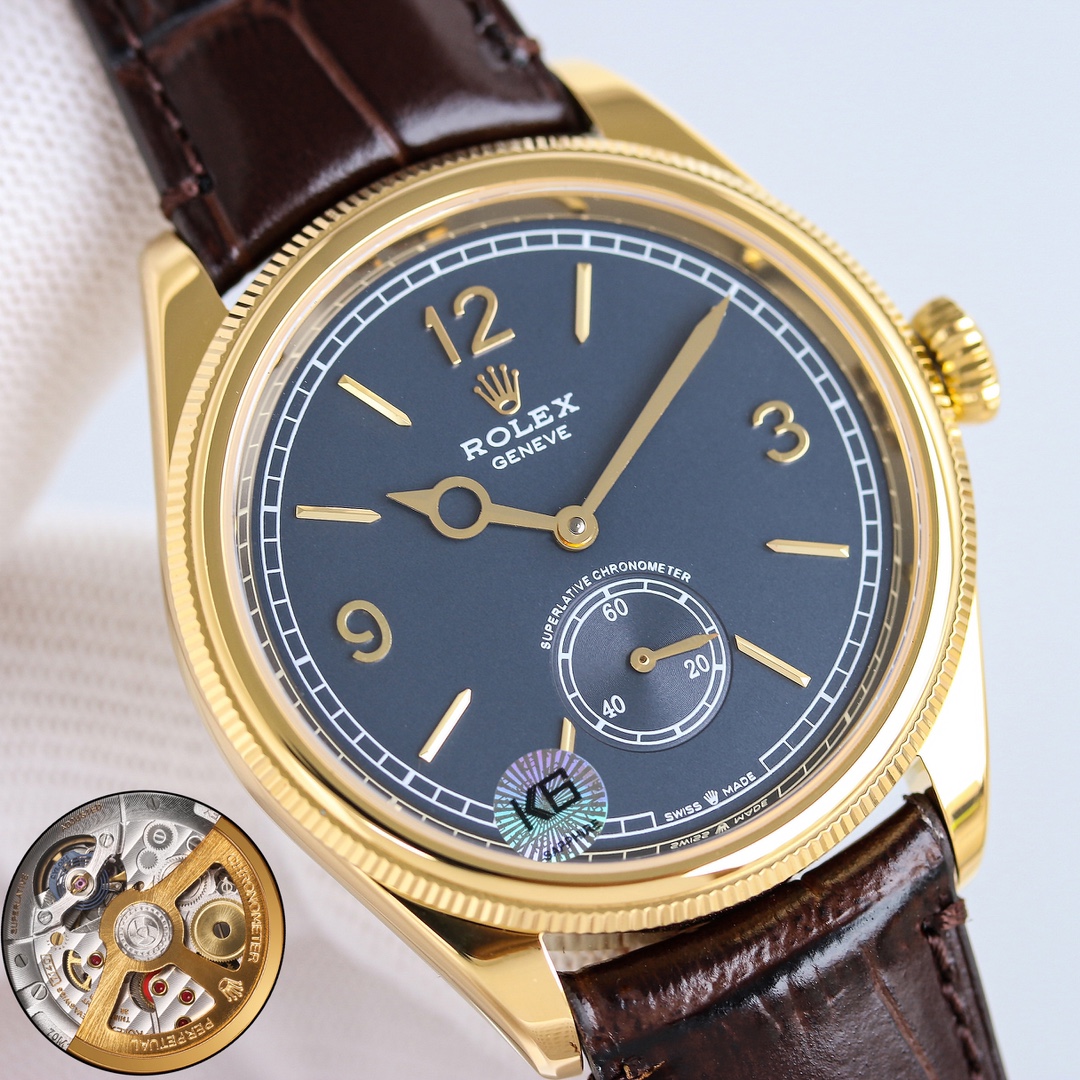 びっくりした価格 Rolex 1908 オイスター パーペチュアル 価格コピーウォッチ 腕時計 防水 多色可選_3