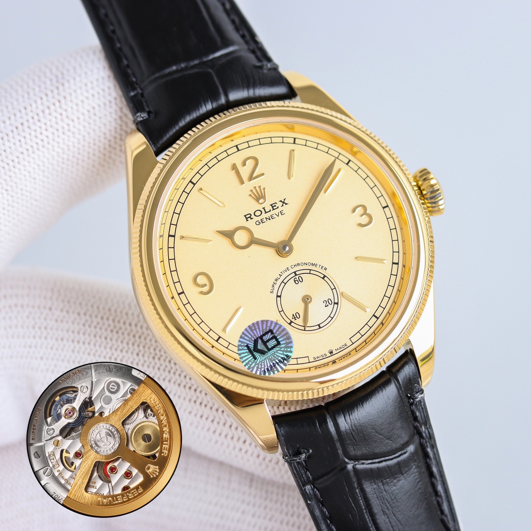 びっくりした価格 Rolex 1908 オイスター パーペチュアル 価格コピーウォッチ 腕時計 防水 多色可選_5