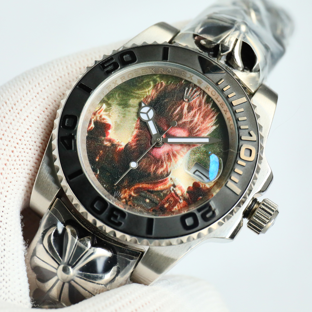 ROLEX ヨドバシカメラ ロレックス腕時計偽物 プリント ウォッチ 防水 X43 ハンサム 多色可選_11