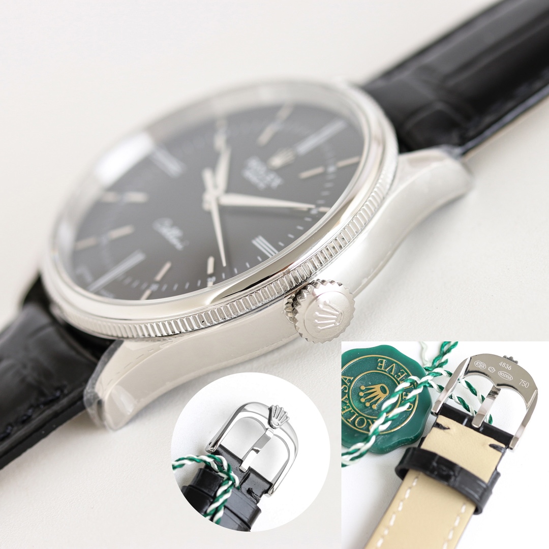 ROLEX チェリーニ ロレックス激安通販 ウォッチ 防水 レザーバンド ビジネス 通勤 多色可選_8