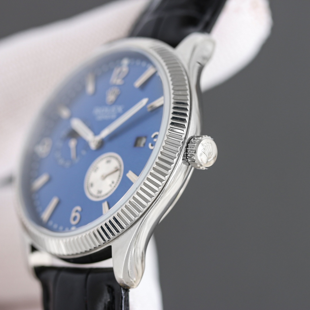 ROLEX お値打ち価格 チェリーニ ムーン フェイズ偽物 ウォッチ 防水 レザーバンド 通勤 多色可選_6