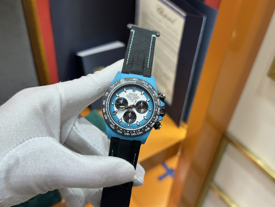 ROLEX コスモ グラフ デイトナ 116503コピー 防水 ウォッチ 腕時計 ファッション感 ブルー_3