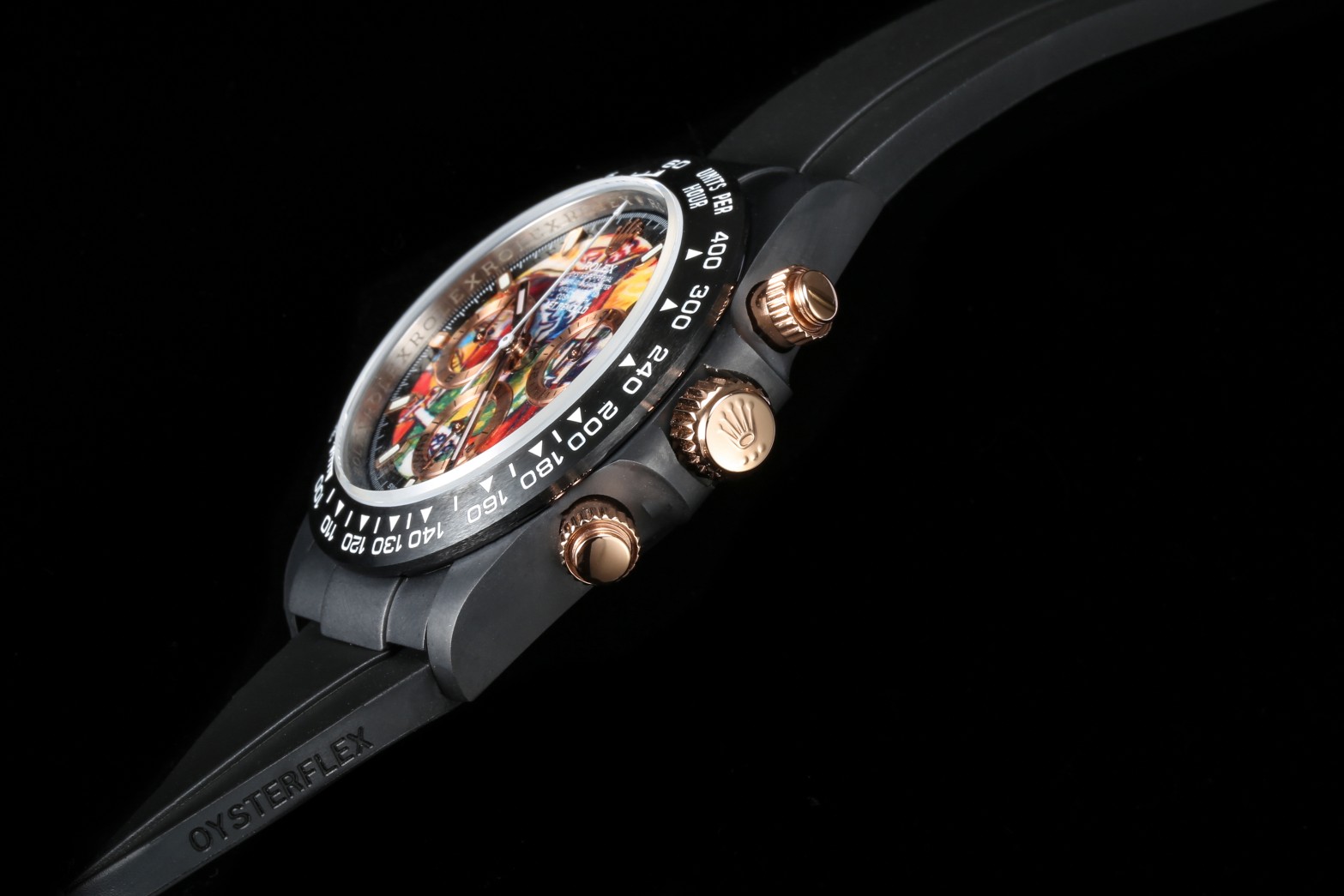 ロレックス コスモ グラフ デイトナ m116506 0001スーパーコピー 防水 ウォッチ 腕時計 ブラック_6