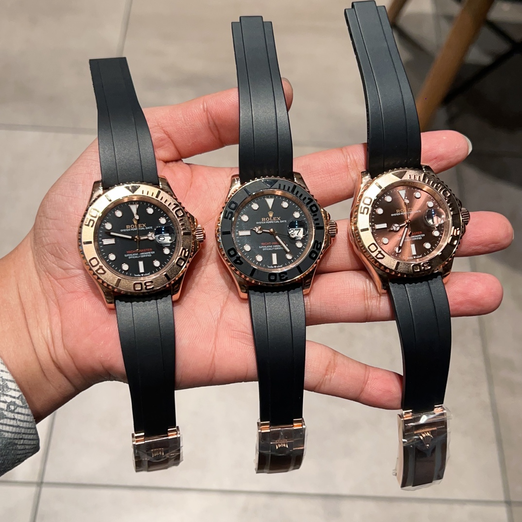 一番安い ロレックス 修理コピー ヨットマスター シンプル  防水 ウォッチ 腕時計 ファッション ブラック_6