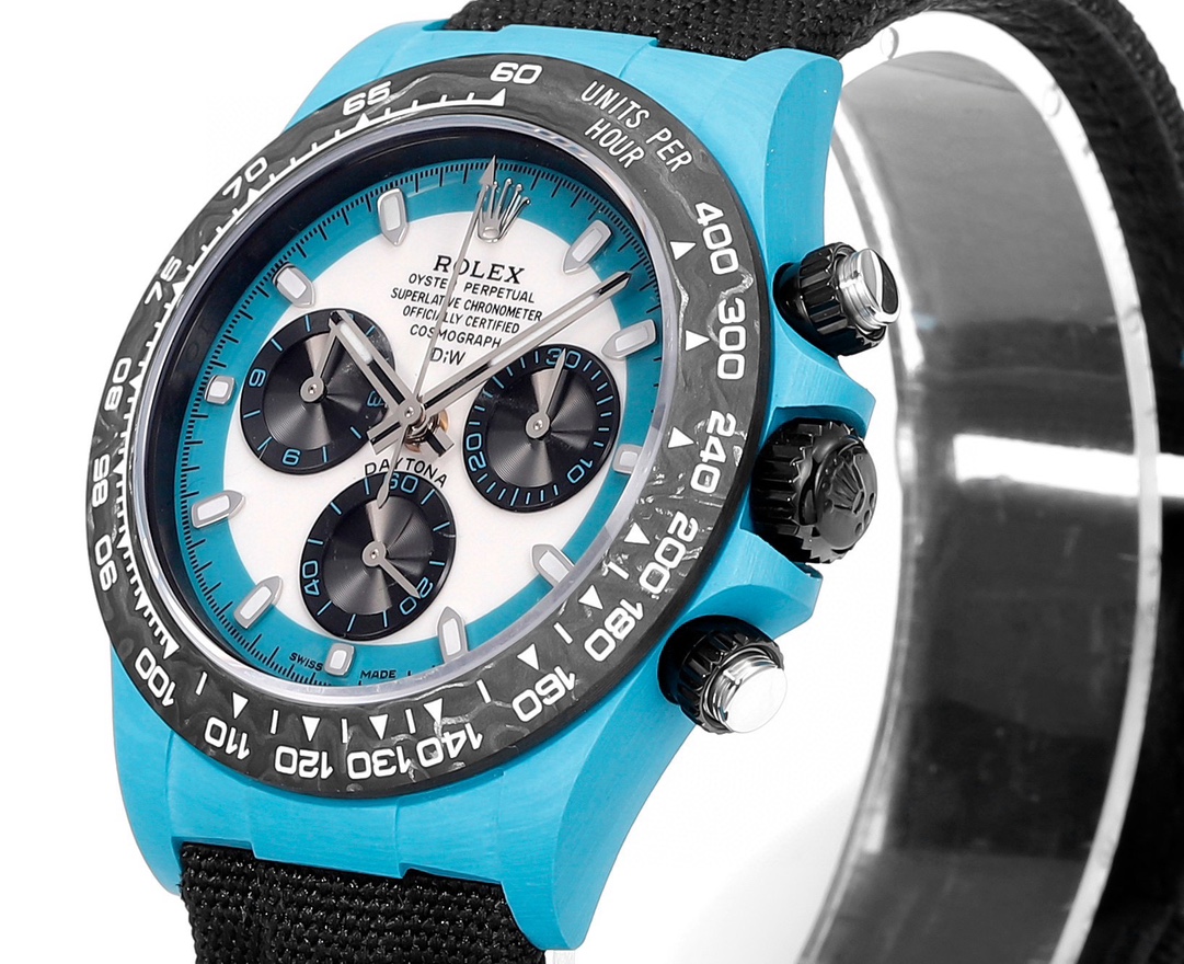 ROLEX コスモ グラフ デイトナ 116519ln偽物 ウォッチ 腕時計 ファッション 夜光 シンプル ブルー_3
