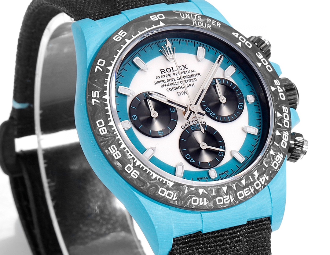 ROLEX コスモ グラフ デイトナ 116519ln偽物 ウォッチ 腕時計 ファッション 夜光 シンプル ブルー_4