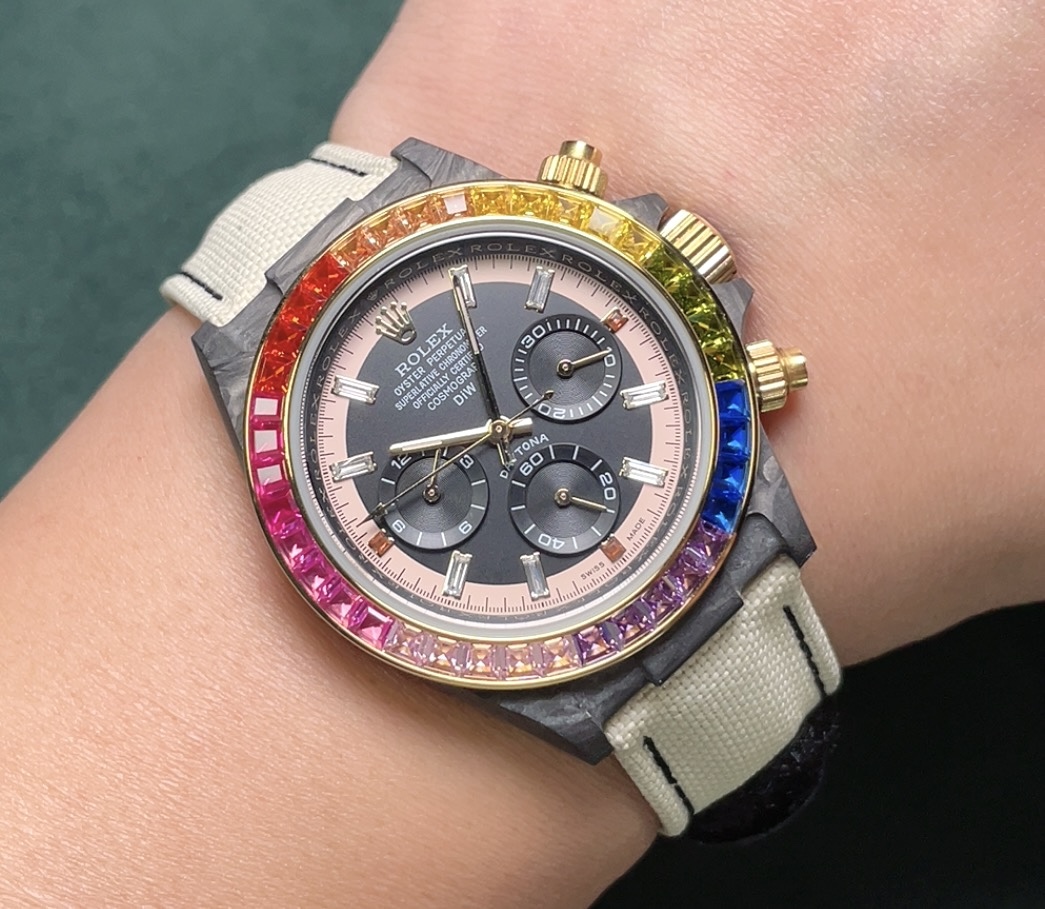 ロレックス コスモ グラフ デイトナ m116506 0001スーパーコピー ダイヤ飾り ウォッチ 腕時計 多色可選_2