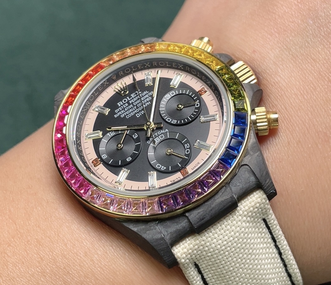 ロレックス コスモ グラフ デイトナ m116506 0001スーパーコピー ダイヤ飾り ウォッチ 腕時計 多色可選_3