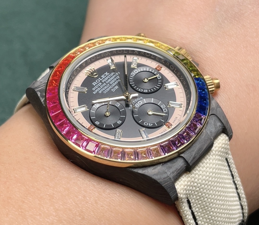 ロレックス コスモ グラフ デイトナ m116506 0001スーパーコピー ダイヤ飾り ウォッチ 腕時計 多色可選_4