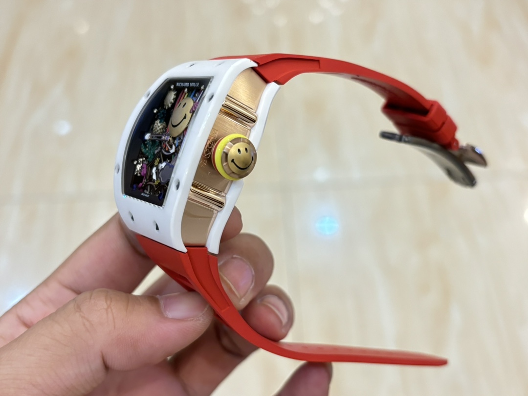 オンライン限定 リシャール ミル 買える人コピー ファッション 防水 トゥールビヨン RM 88 レッド_3