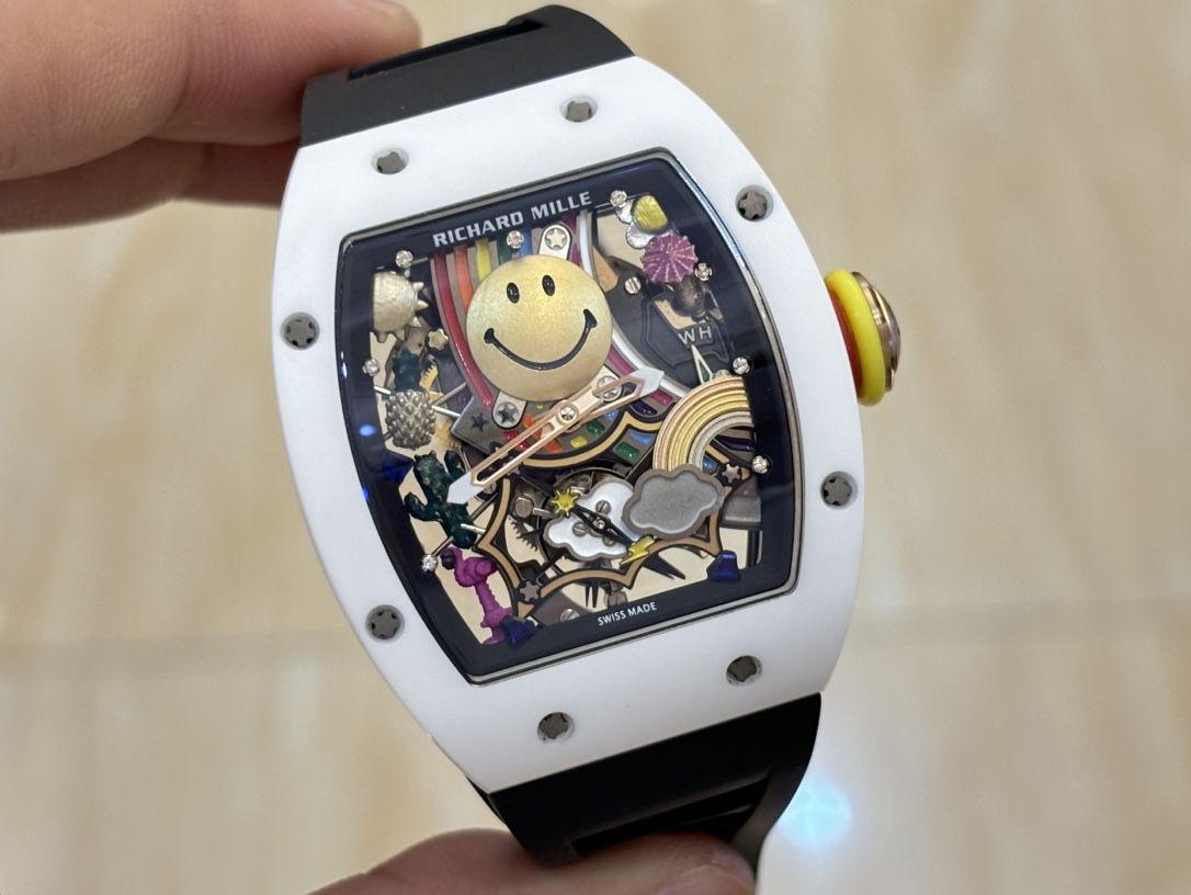 お手頃価格で リシャールミル エントリーモデル激安通販 ファッション 防水 トゥールビヨン RM 88 ブラック_5