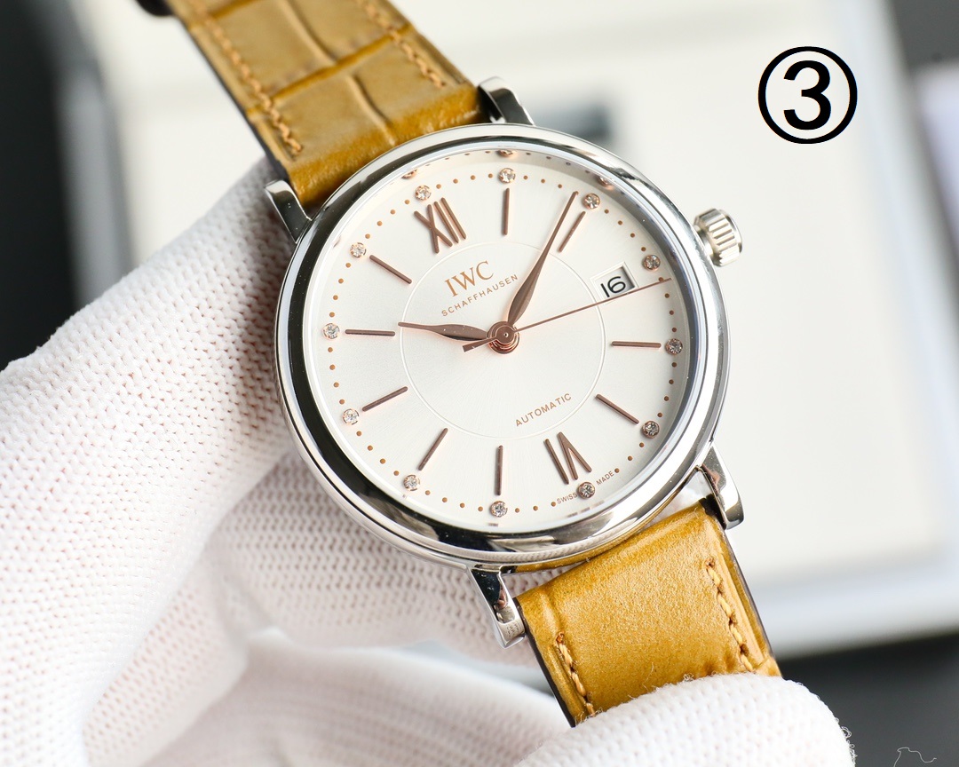 iwc ポート フィノ ポルトギーゼコピー レザー ファッション 防水 高級品 シンプル 腕時計 多色可選_3