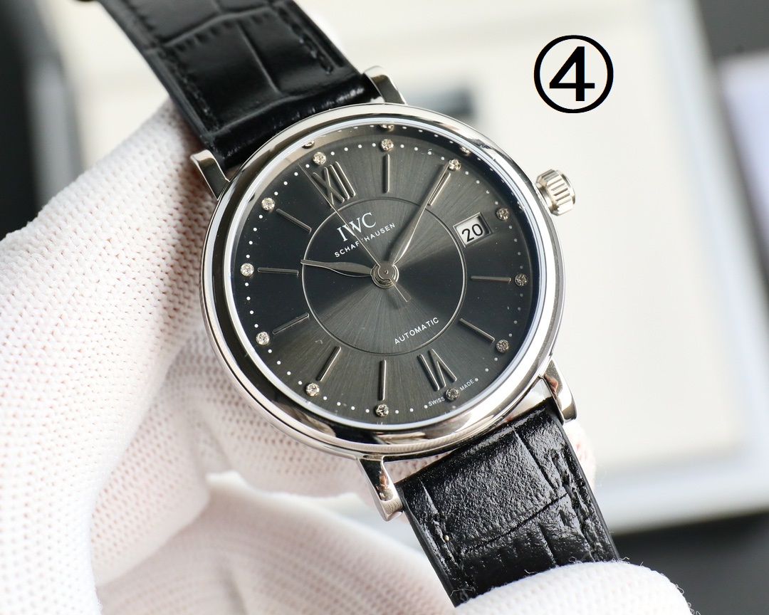 iwc ポート フィノ ポルトギーゼコピー レザー ファッション 防水 高級品 シンプル 腕時計 多色可選_4