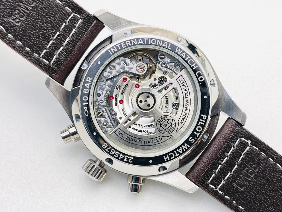 iwc パイロット ウォッチN級品 シンプル  腕時計 ファッション 防水 ハンサム グリーン_7