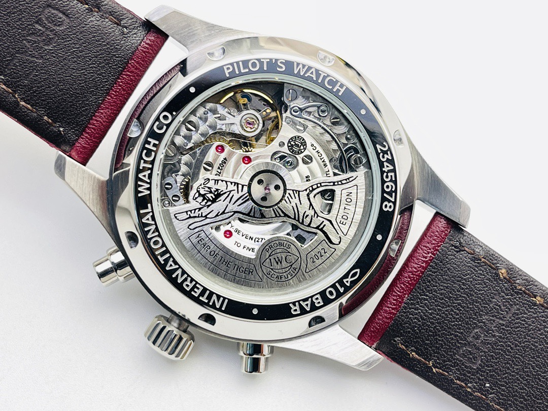 iwc パイロット ウォッチ スーパーコピー シンプル  腕時計 ファッション 防水 ハンサム レッド_7