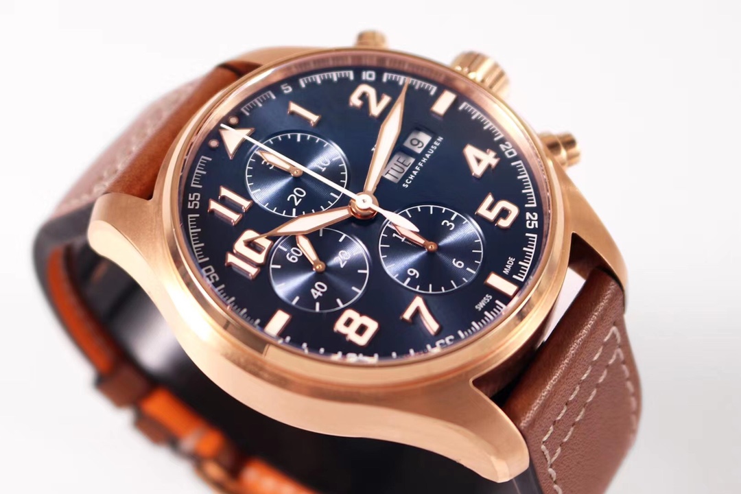 iwc パイロット ウォッチ トップ ガンスーパーコピー 紳士 シンプル  腕時計 ファッション 防水 ブルー_5