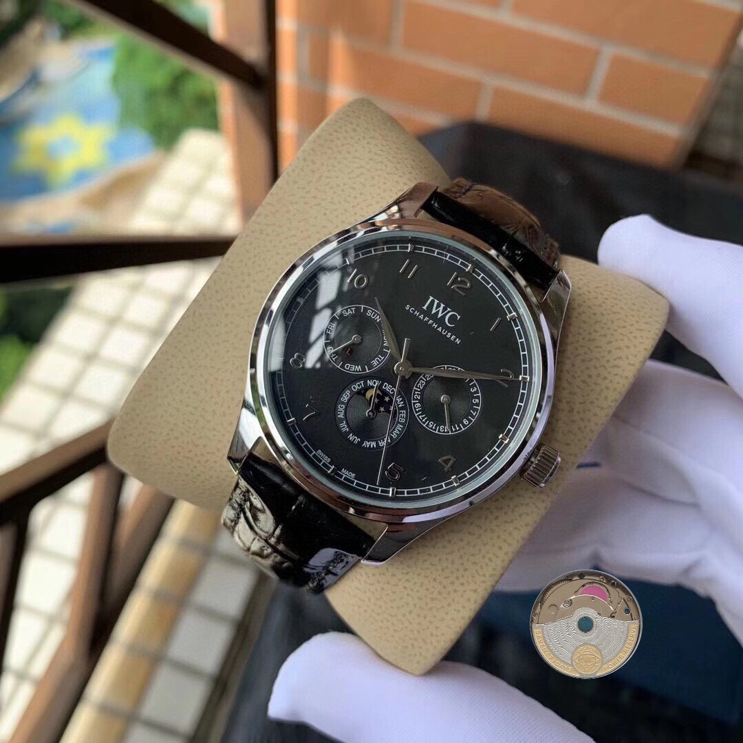 iwc ポルトギーゼ クロノ グラフスーパーコピー ハンサム 紳士  腕時計 防水 IW344202 多色可選_2