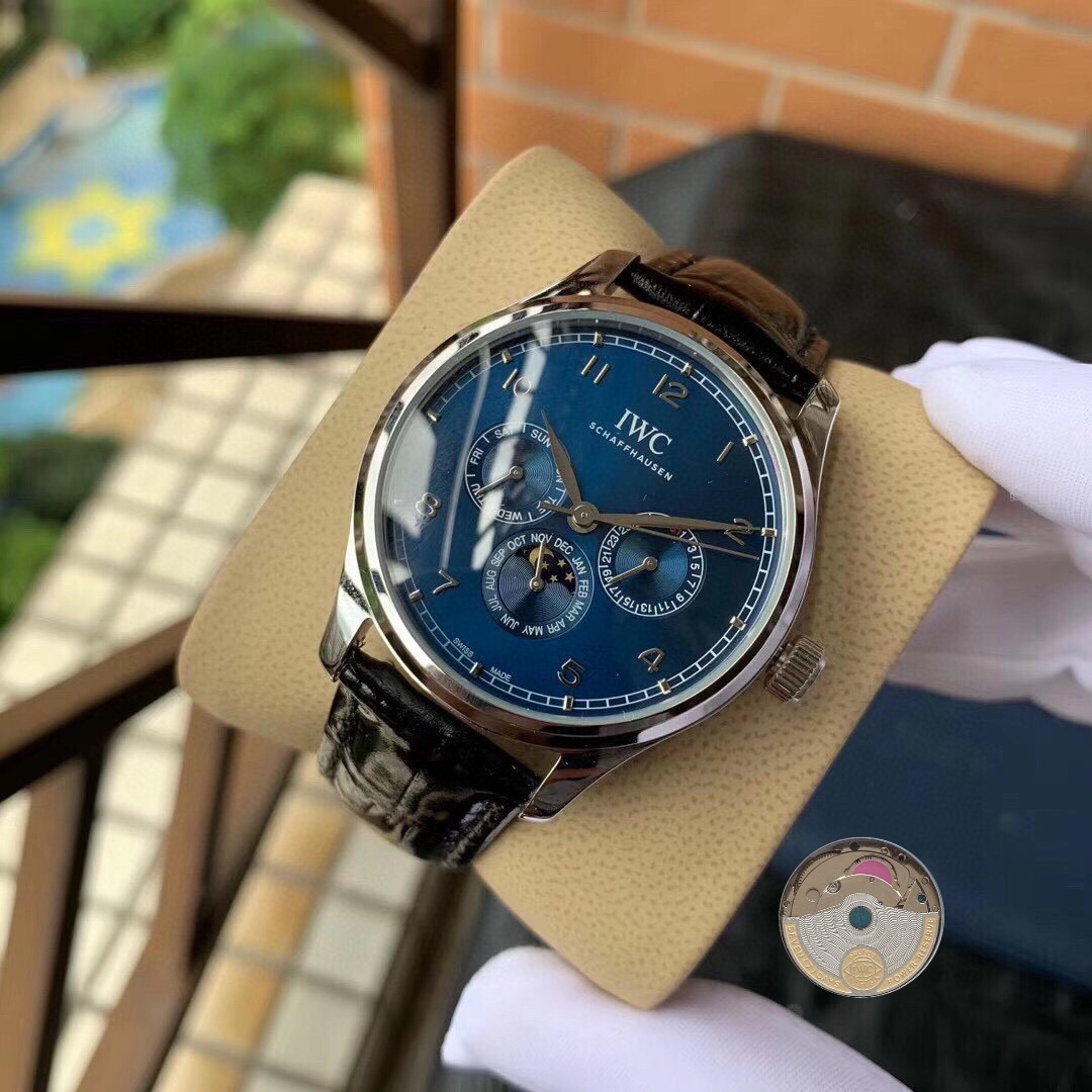 iwc ポルトギーゼ クロノ グラフスーパーコピー ハンサム 紳士  腕時計 防水 IW344202 多色可選_3