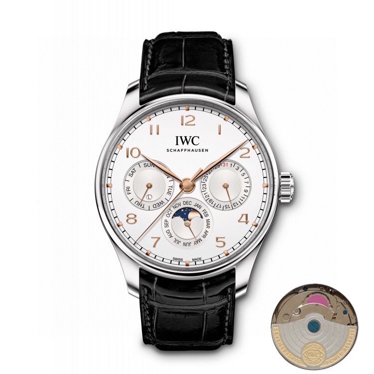 iwc ポルトギーゼ クロノ グラフスーパーコピー ハンサム 紳士  腕時計 防水 IW344202 多色可選_6