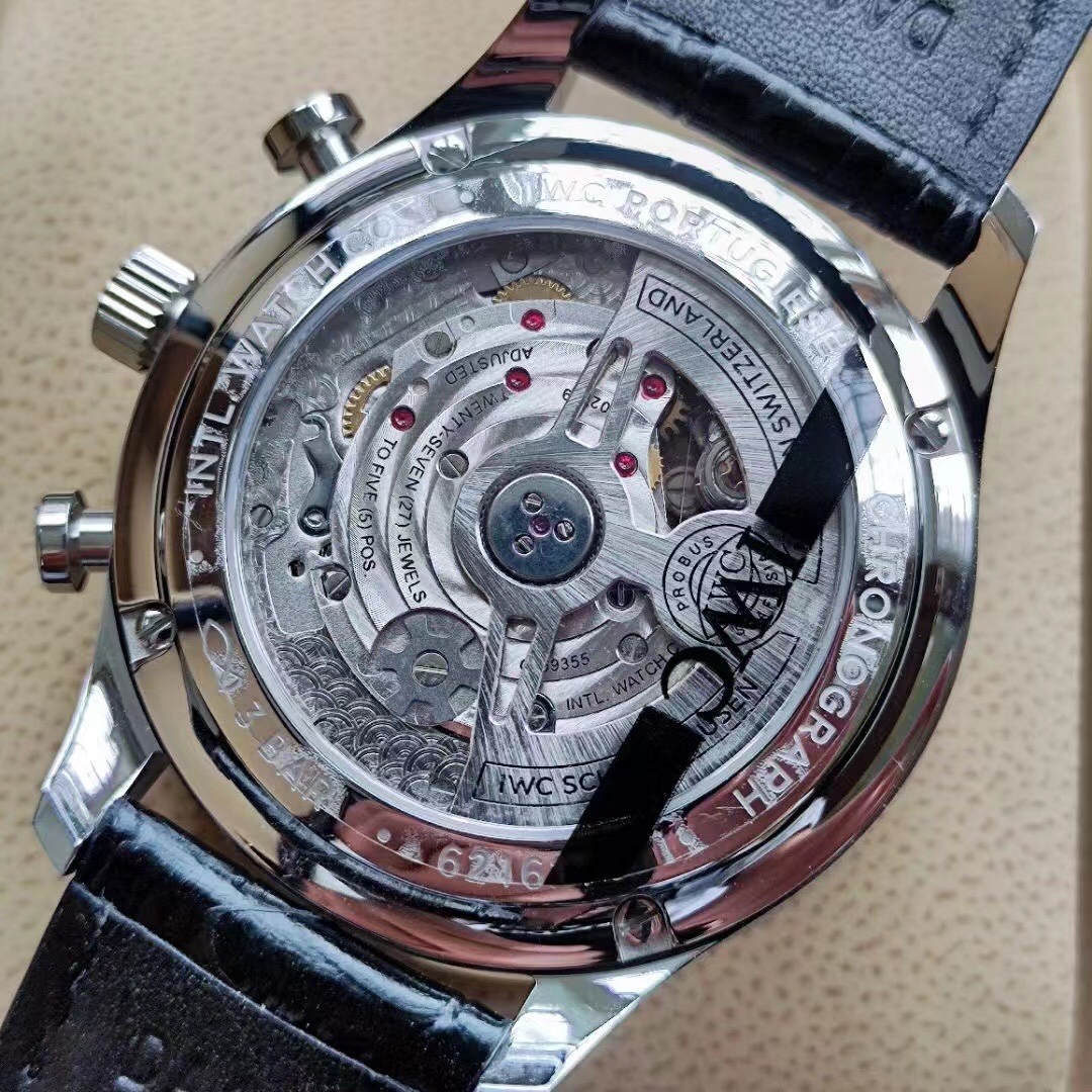 大人気でお買い得な iwc ポルトギーゼ偽物 ハンサム 紳士  腕時計 防水 IW371615 グリーン_4