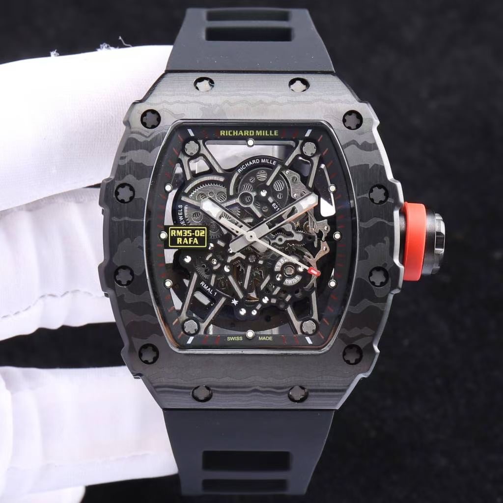 超激得の新品リシャールミル風時計偽物 RM35-02 ウォッチ 腕時計 トゥールビヨン カラフル 多色可選_1