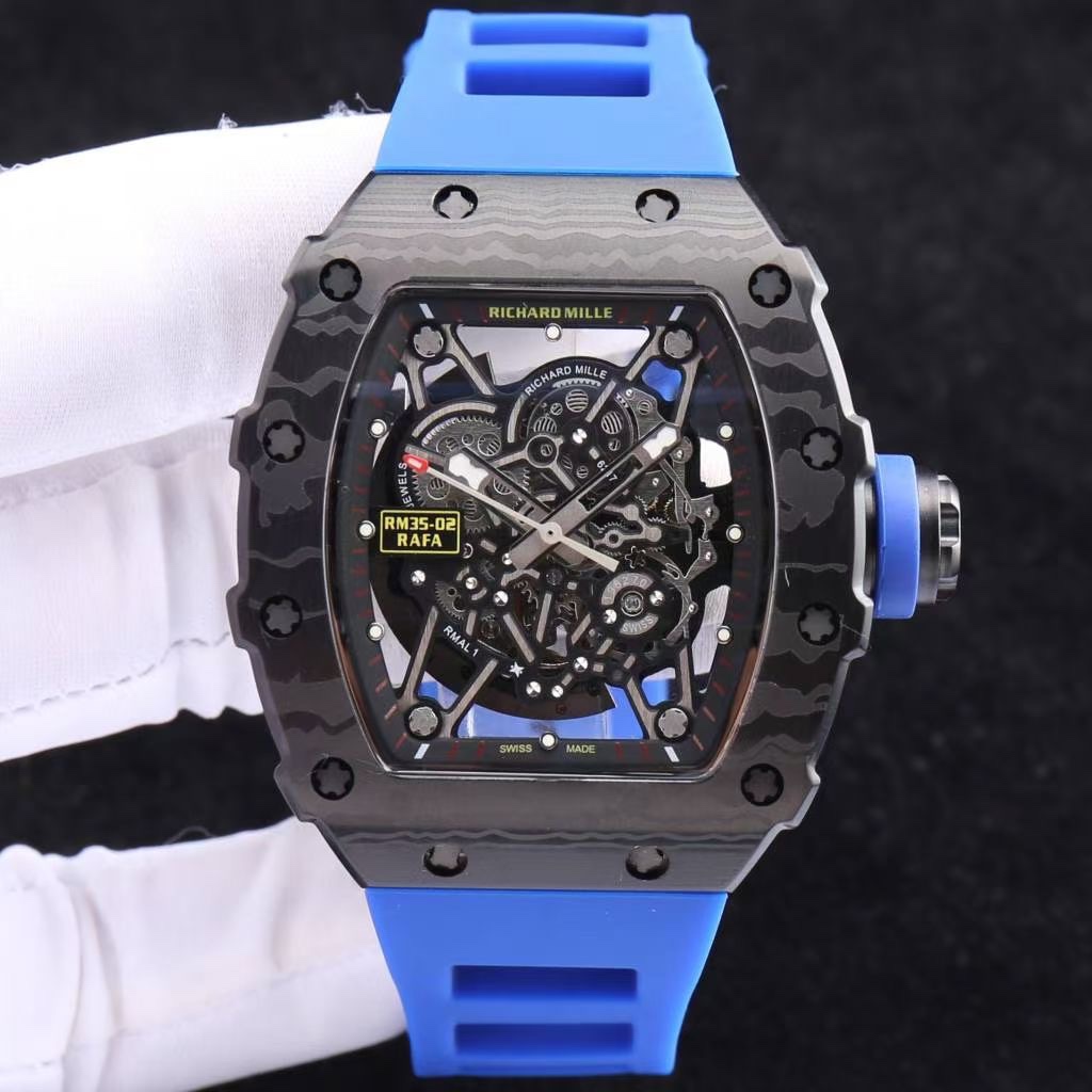 超激得の新品リシャールミル風時計偽物 RM35-02 ウォッチ 腕時計 トゥールビヨン カラフル 多色可選_3