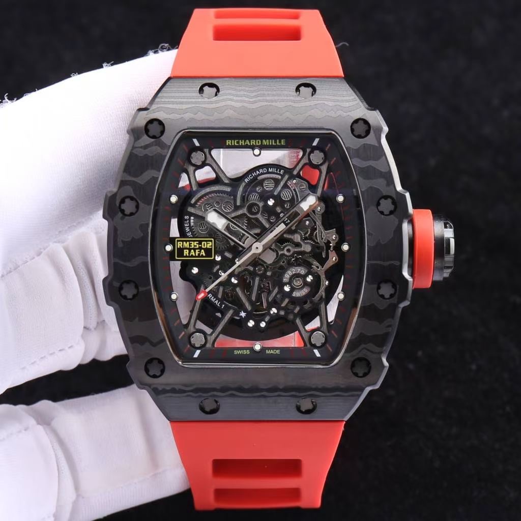 超激得の新品リシャールミル風時計偽物 RM35-02 ウォッチ 腕時計 トゥールビヨン カラフル 多色可選_4