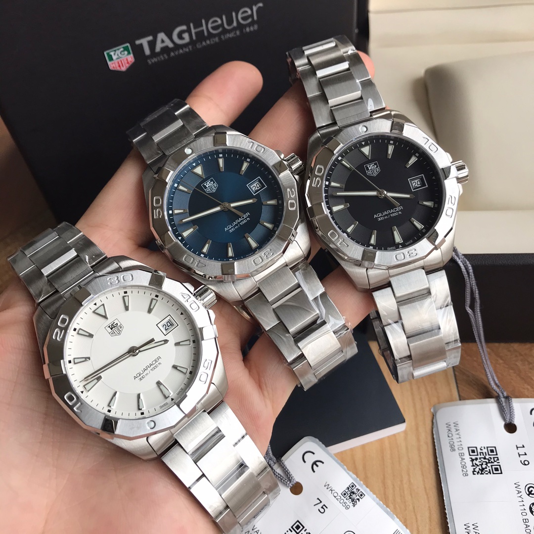 タグホイヤーアクアレーサー キャリバー16激安通販 ウォッチ 腕時計 防水 ハンサム スチールバンド ブラック_5