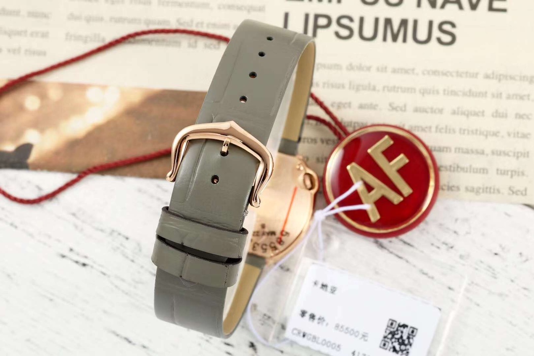 バロン ブルー ドゥ カルティエ ウォッチスーパーコピー 紳士 ゴールドケース 腕時計 ウォッチ グレー_9