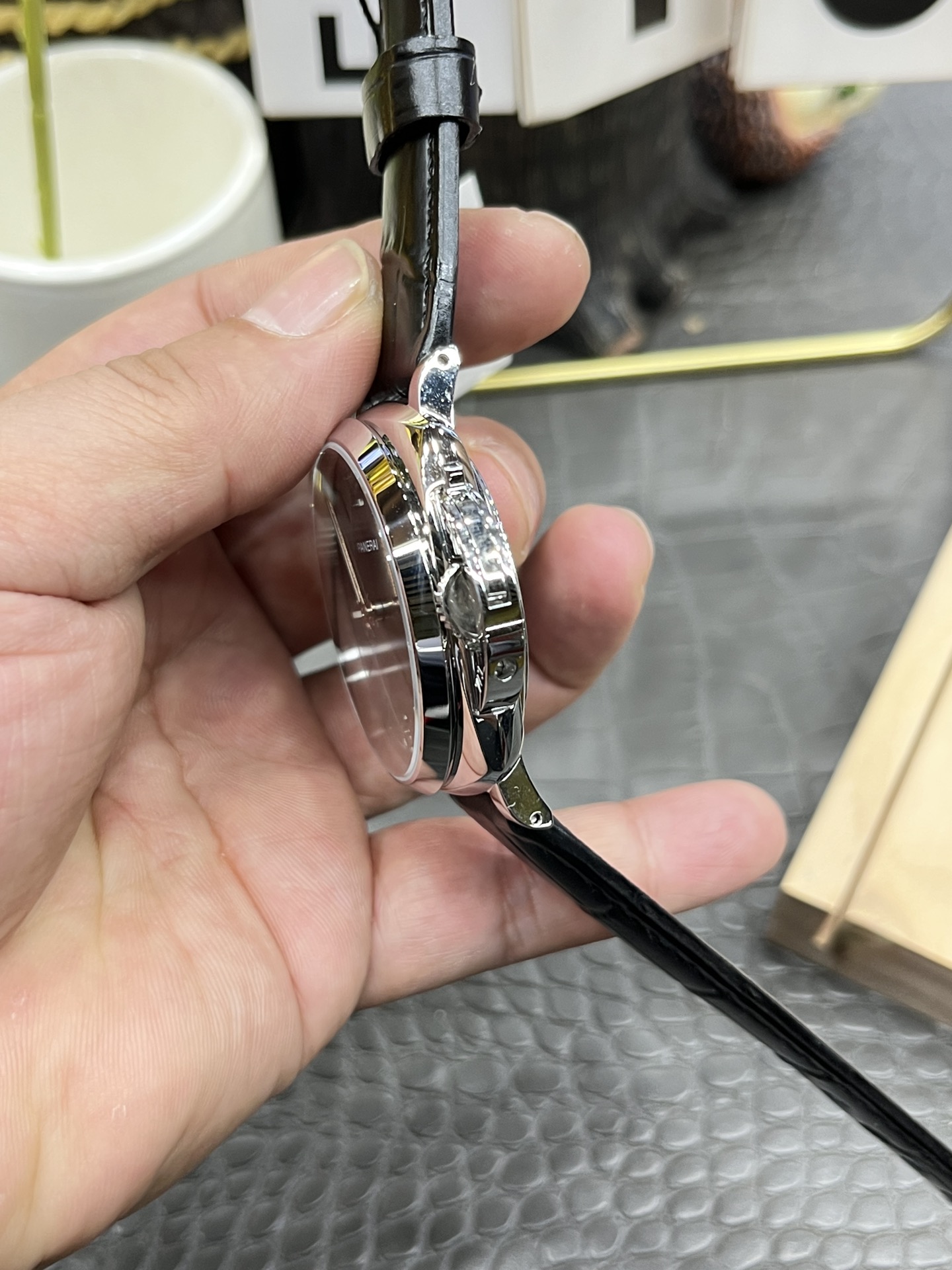 お値打ち価格 パネライ サイズ感N級品 腕時計 ルミノール ウォッチ 防水 PAM1250 ブラック_6