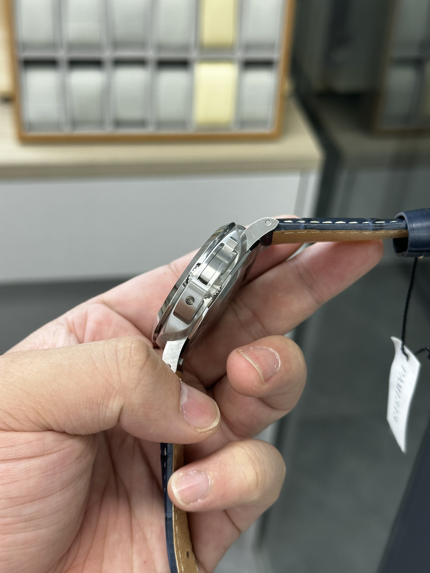 人気流行品 パネライ 通販コピー メンズ ウォッチ 夜光 腕時計 サブマーシブル  防水 ブルー_5