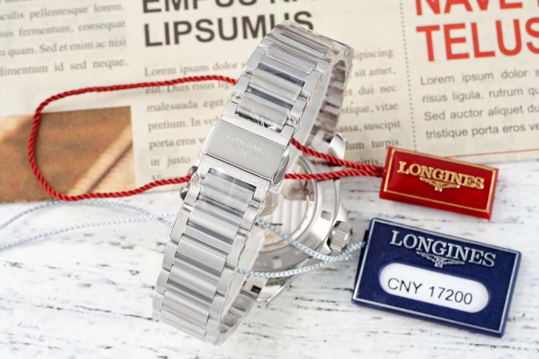 longines の 時計コピー ハイドロコンケスト 防水 ウォッチ 品質保証 スチールバンド 通勤 グリーン_9