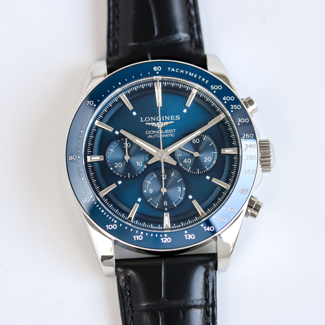 華やかな雰囲気 longines 腕時計コピー ハイドロコンケスト 防水 ウォッチ ブルー_4