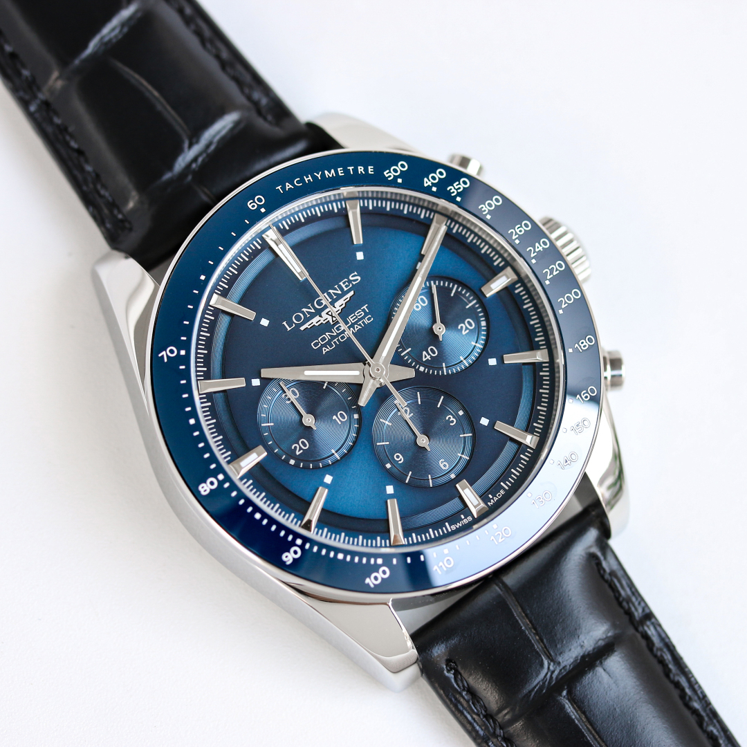 華やかな雰囲気 longines 腕時計コピー ハイドロコンケスト 防水 ウォッチ ブルー_5