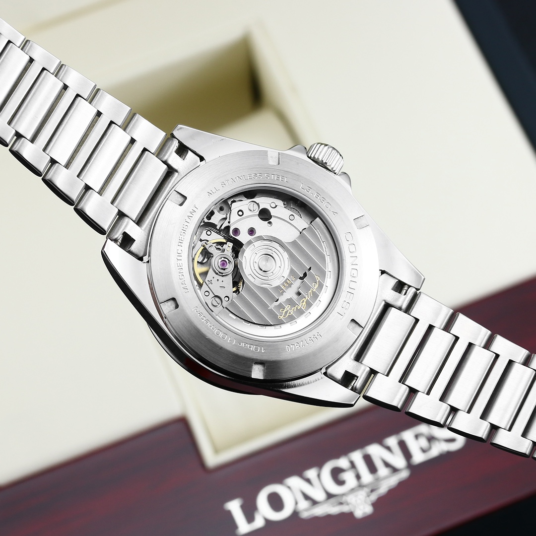ロンジン ジャック ロードコピー ビジネス 上質品 ハイドロコンケスト 防水 ウォッチ 腕時計 グリーン_9