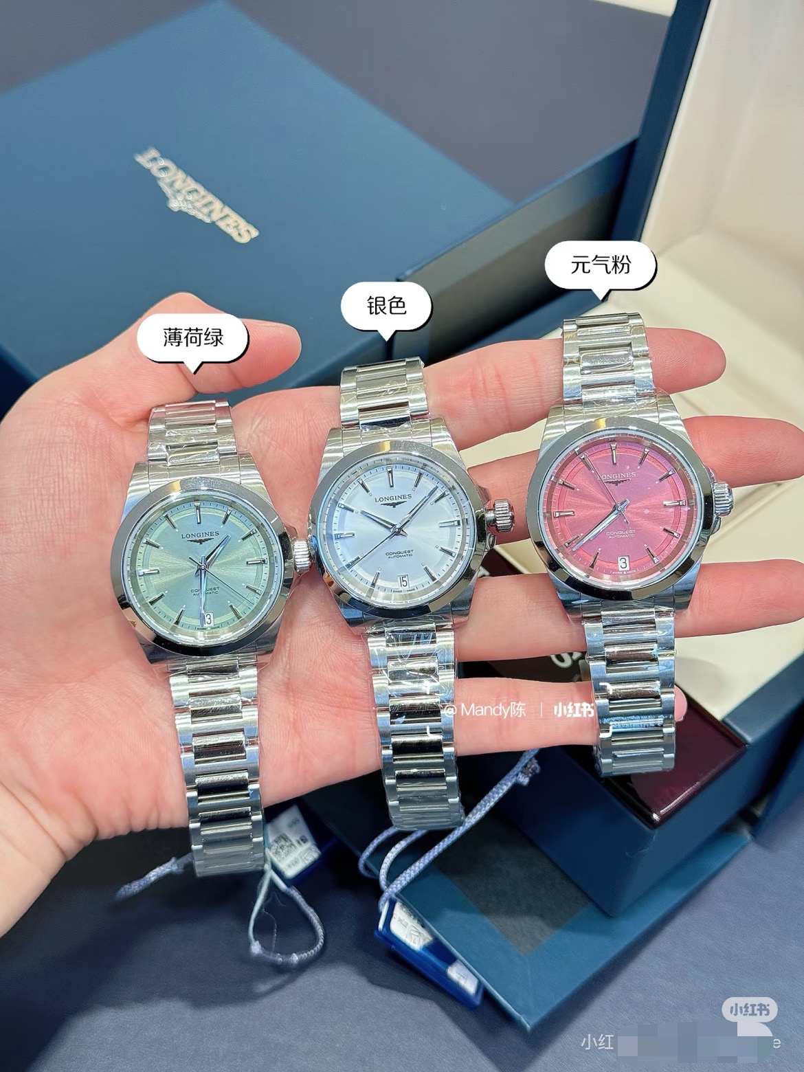 longines 価格コピー 優雅レディ ハイドロコンケスト 防水 ウォッチ 腕時計 多色可選_5