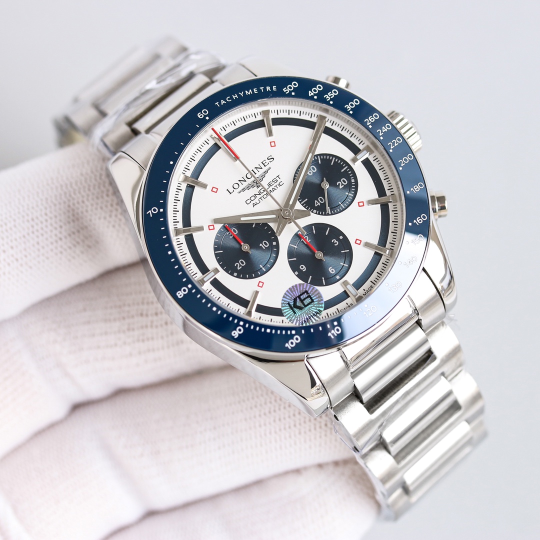 longines 腕時計 メンズスーパーコピー ウォッチ 腕時計 紳士 ハンサム ハイドロコンケスト 防水 ブルー_2