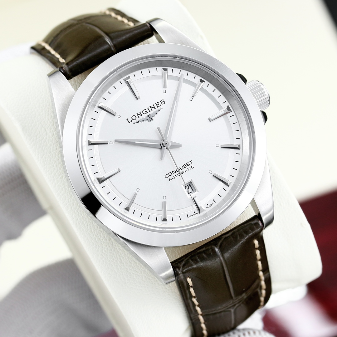longines 時計 価格コピー ウォッチ 夜光 ハンサム ビジネス ハイドロコンケスト 腕時計 ホワイト_5
