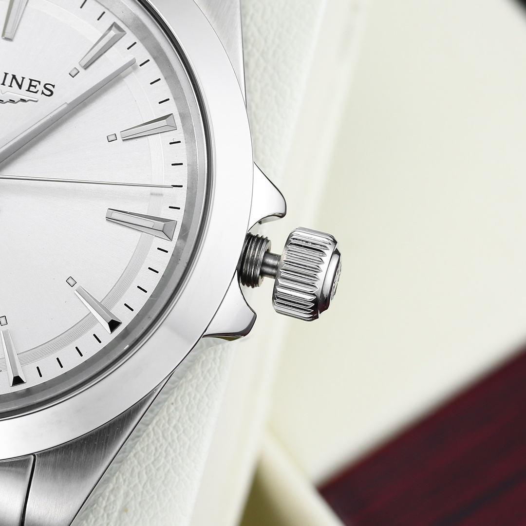 longines 時計 値段N級品 ウォッチ ハンサム ビジネス ハイドロコンケスト 腕時計 ホワイト_7