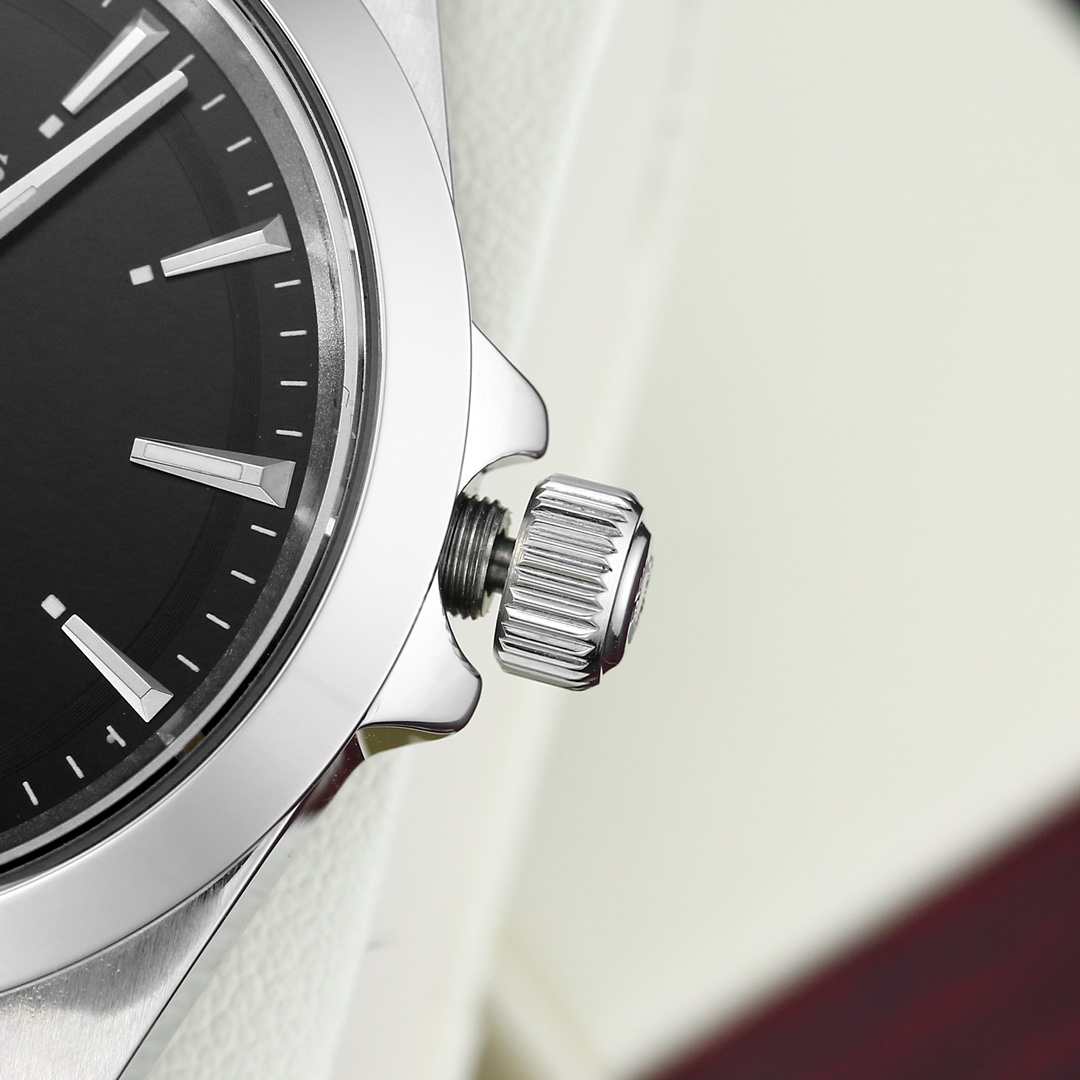 longines 価格激安通販 ウォッチ ハンサム ビジネス 本革 ハイドロコンケスト 腕時計 ブラック_5